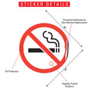 No Smoking (Symbol) Signs or Sticker-2