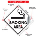 Smoking Area Signs or Sticker-3