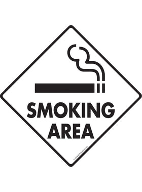 Smoking Area Sign or Sticker