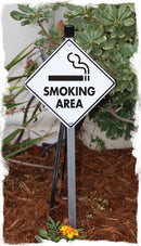 Smoking Area Signs or Sticker-5