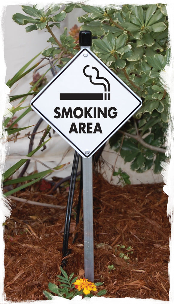 Smoking Area Signs or Sticker