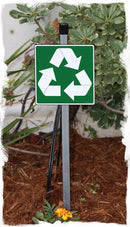 Recycle Symbol Signs or Sticker - Square-5