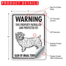 Glen of Imaal Terrier! Property Patrolled Sign (9" x 12")-2