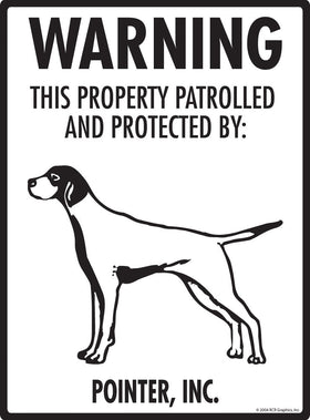 Pointer - Warning! Property Sign