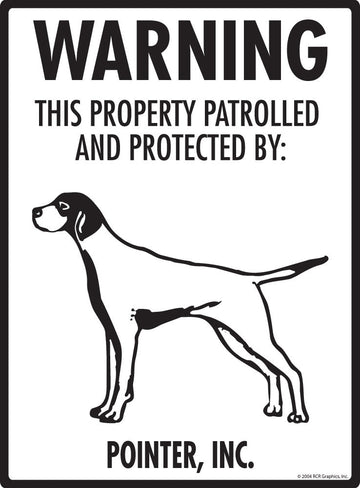 Pointer - Warning! Property Sign