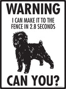 Affenpinscher Make It To Fence or Door Signs (9" x 12")-2