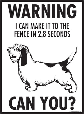 Basset Griffon Make It To Fence or Door Signs (9" x 12") - 0