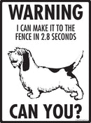 Basset Griffon - Warning! Fence Sign