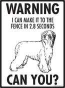 Briard Make It To Fence or Door Signs (9" x 12")-2