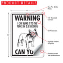 French Bulldog (Frenchie)! Make It To Fence or Door Signs (9" x 12")-4