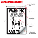 Cane Corso! Make It To Fence or Door Signs (9" x 12")-4