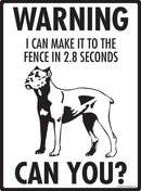 Cane Corso Make It To Fence or Door Signs (9" x 12")-2
