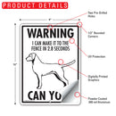 Chesapeake Bay Retriever! Make It To Fence or Door Signs (9" x 12")-4