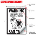 Chow! Make It To Fence or Door Signs (9" x 12")-4