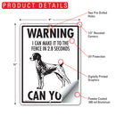 German Shorthaired Pointer! Make It To Fence or Door Signs (9" x 12")-4