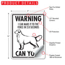 Golden Retriever! Make It To Fence or Door Signs (9" x 12")-4