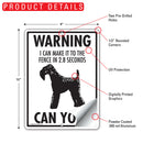 Kerry Blue Terrier! Make It To Fence or Door Signs (9" x 12")-4
