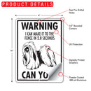 Lhasa Apso! Make It To Fence or Door Signs (9" x 12")-4