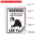 Old English Sheepdog! Make It To Fence or Door Signs (9" x 12")-4