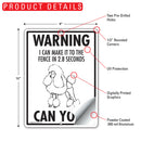 Poodle! Make It To Fence or Door Signs (9" x 12")-4