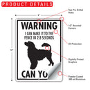 Portuguese Water Dog! Make It To Fence or Door Signs (9" x 12")-4