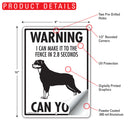 Rottweiler! Make It To Fence or Door Signs (9" x 12")-4