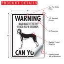 Saluki! Make It To Fence or Door Signs (9" x 12")-4