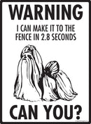 Shih Tzu Make It To Fence or Door Signs (9" x 12")-2