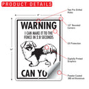 Tibetan Spaniel! Make It To Fence or Door Signs (9" x 12")-4