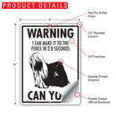 Tibetan Terrier! Make It To Fence or Door Signs (9" x 12")-4