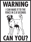 Anatolian Shepherd - Warning! Fence Sign