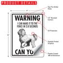 Labradoodle! Make It To Fence or Door Signs (9" x 12")-4