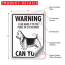 Australian Terrier! Make It To Fence or Door Signs (9" x 12")-4