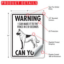 Belgian Malinois! Make It To Fence or Door Signs (9" x 12")-4