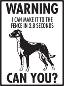 Catahoula Make It To Fence or Door Signs (9" x 12")-2