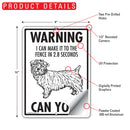 Glen of Imaal Terrier! Make It To Fence or Door Signs (9" x 12")-4