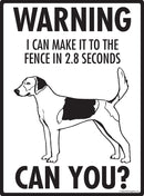 Harrier Make It To Fence or Door Signs (9" x 12")-2