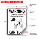 Smooth Fox Terrier! Make It To Fence or Door Signs (9" x 12")-4