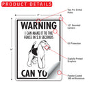 Wire Fox Terrier! Make It To Fence or Door Signs (9" x 12")-4