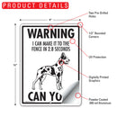 Harlequin Great Dane! Make It To Fence or Door Signs (9" x 12")-4