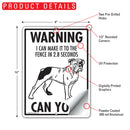 Olde English Bulldogge! Make It To Fence or Door Signs (9" x 12")-4