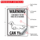 Dachshund (Long Hair)! Make It To Fence or Door Signs (9" x 12")-4