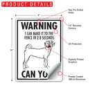 Puggle! Make It To Fence or Door Signs (9" x 12")-4