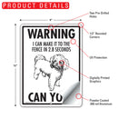 Peekapoo! Make It To Fence or Door Signs (9" x 12")-4