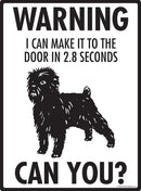 Affenpinscher Make It To Fence or Door Signs (9" x 12")-3