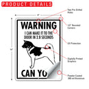 Akita! Make It To Fence or Door Signs (9" x 12")-5