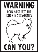 American Eskimo Dog! Make It To Fence or Door Signs (9" x 12")-2