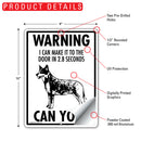 Australian Cattle Dog! Make It To Fence or Door Signs (9" x 12")-5