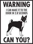 Basenji! Make It To Fence or Door Signs (9" x 12")-2