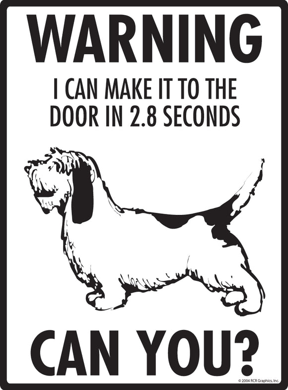 Basset Griffon! Make It To Fence or Door Signs (9" x 12")